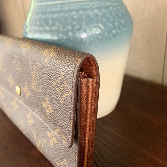 Louis Vuitton Monogram Portefeuille Sarah Long Wallet - Picture 5 of 16